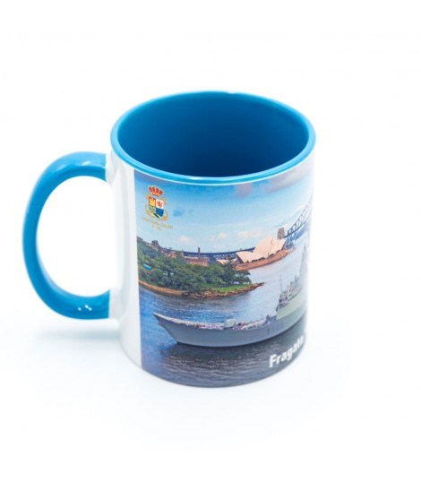 Taza sublimada asa e interior color