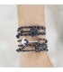 Pulsera náutica Carrick Henley plateada