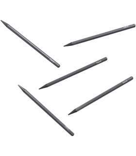 Set de 5 lapices de grafito 2B sin madera K arst