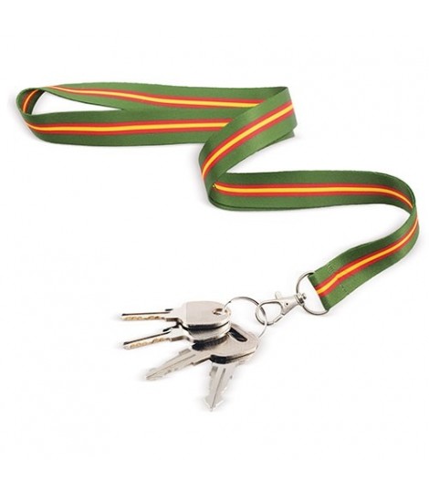 Lanyard Bandera, Impreso A Un Color - Tac