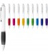 Boligrafo blanco con empunadura de color Nash