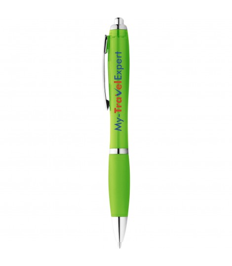 Boligrafo de color con grip de color Nash