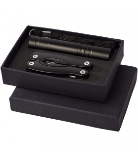 Set de cuchillo multiusos y linterna Scout