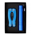 Set de cuchillo multiusos y linterna Scout