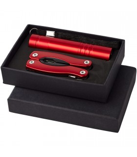 Set de cuchillo multiusos y linterna Scout