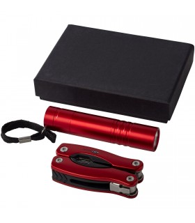 Set de cuchillo multiusos y linterna Scout