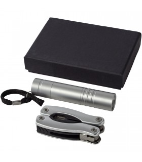 Set de cuchillo multiusos y linterna Scout