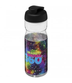 Bidon deportivo con Tapa Flip de 650 ml H2O Base