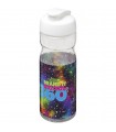 Bidon deportivo con Tapa Flip de 650 ml H2O Base