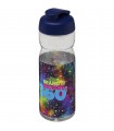 Bidon deportivo con Tapa Flip de 650 ml H2O Base