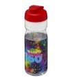 Bidon deportivo con Tapa Flip de 650 ml H2O Base