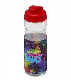 Bidon deportivo con Tapa Flip de 650 ml H2O Base