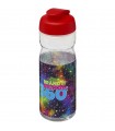 Bidon deportivo con Tapa Flip de 650 ml H2O Base