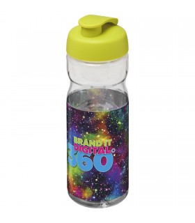 Bidon deportivo con Tapa Flip de 650 ml H2O Base