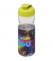 Bidon deportivo con Tapa Flip de 650 ml H2O Base