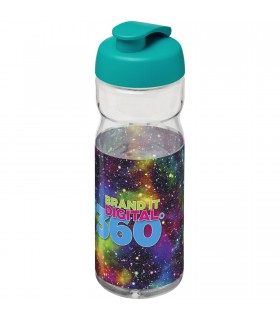 Bidon deportivo con Tapa Flip de 650 ml H2O Base