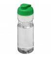 Bidon deportivo con Tapa Flip de 650 ml H2O Base