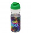 Bidon deportivo con Tapa Flip de 650 ml H2O Base
