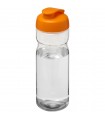 Bidon deportivo con Tapa Flip de 650 ml H2O Base