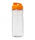 Bidon deportivo con Tapa Flip de 650 ml H2O Base