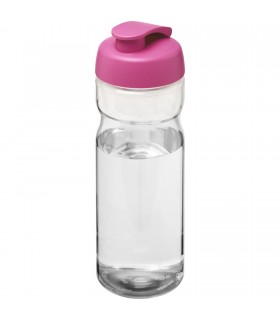 Bidon deportivo con Tapa Flip de 650 ml H2O Base