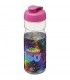 Bidon deportivo con Tapa Flip de 650 ml H2O Base