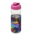 Bidon deportivo con Tapa Flip de 650 ml H2O Base