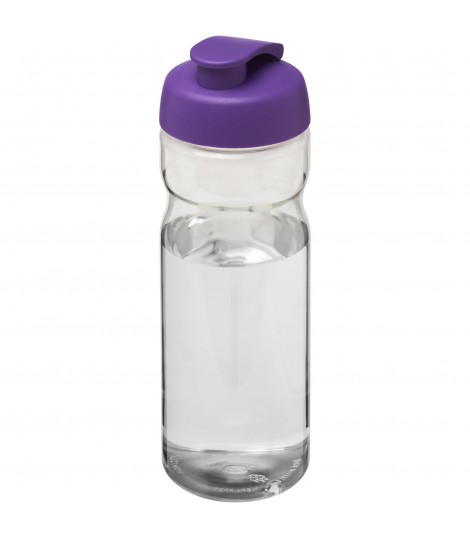 Bidon deportivo con Tapa Flip de 650 ml H2O Base