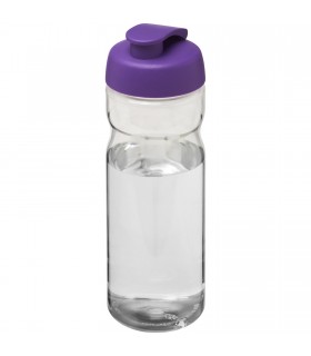 Bidon deportivo con Tapa Flip de 650 ml H2O Base