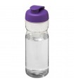Bidon deportivo con Tapa Flip de 650 ml H2O Base