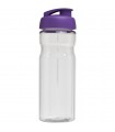 Bidon deportivo con Tapa Flip de 650 ml H2O Base