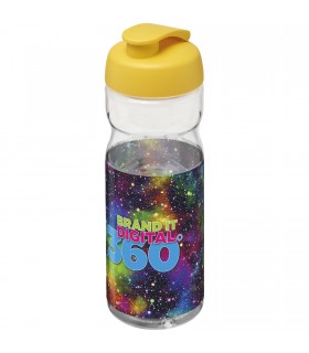 Bidon deportivo con Tapa Flip de 650 ml H2O Base