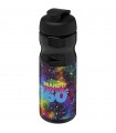 Bidon deportivo con Tapa Flip de 650 ml H2O Base