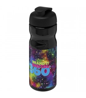 Bidon deportivo con Tapa Flip de 650 ml H2O Base