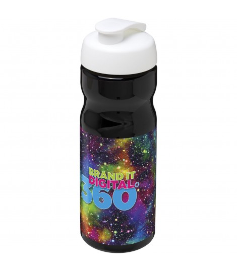 Bidon deportivo con Tapa Flip de 650 ml H2O Base
