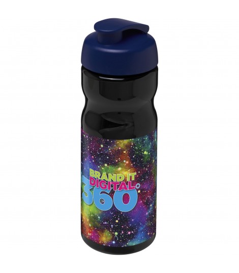 Bidon deportivo con Tapa Flip de 650 ml H2O Base