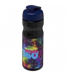 Bidon deportivo con Tapa Flip de 650 ml H2O Base