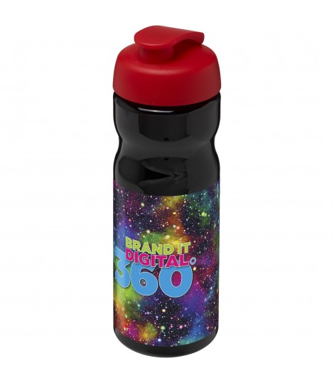 Bidon deportivo con Tapa Flip de 650 ml H2O Base
