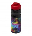 Bidon deportivo con Tapa Flip de 650 ml H2O Base