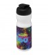 Bidon deportivo con Tapa Flip de 650 ml H2O Base