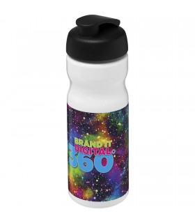 Bidon deportivo con Tapa Flip de 650 ml H2O Base