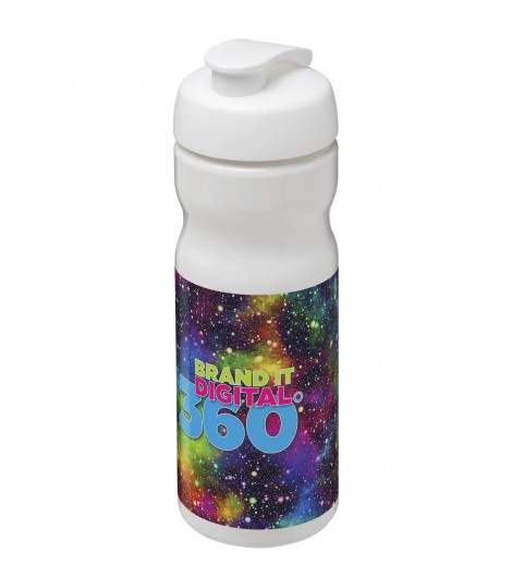 Bidon deportivo con Tapa Flip de 650 ml H2O Base