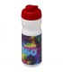 Bidon deportivo con Tapa Flip de 650 ml H2O Base