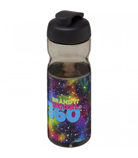 Bidon deportivo con Tapa Flip de 650 ml H2O Base
