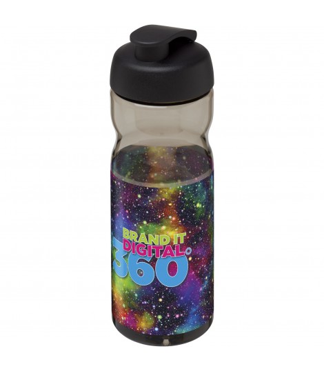 Bidon deportivo con Tapa Flip de 650 ml H2O Base