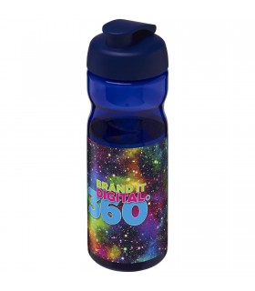 Bidon deportivo con Tapa Flip de 650 ml H2O Base