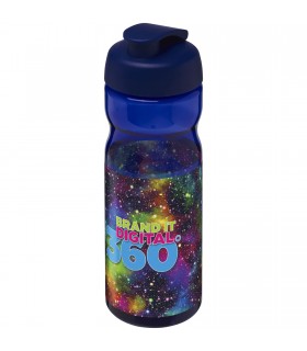 Bidon deportivo con Tapa Flip de 650 ml H2O Base