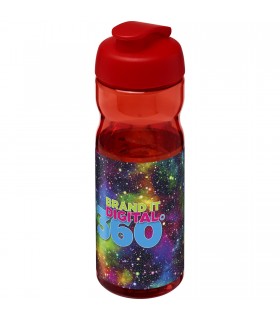 Bidon deportivo con Tapa Flip de 650 ml H2O Base