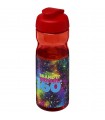 Bidon deportivo con Tapa Flip de 650 ml H2O Base
