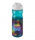 Bidon deportivo con Tapa Flip de 650 ml H2O Base